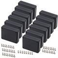 Zulkit 12 Packs Project Boxes ABS Plastic Electrical Project Case Power by Zulkit