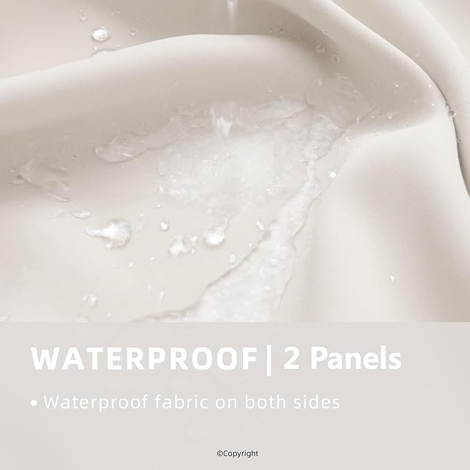 Waterproof Outdoor Curtain W105 x L95 - Image 2