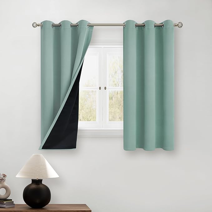 BGment Short 100% Blackout Curtains by BGment