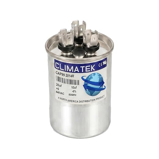 ClimaTek Dual Run Capacitor Fits Lennox 100335-09 by ClimaTek