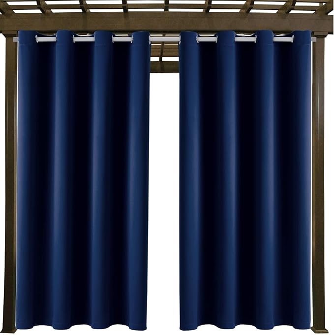 Outdoor Indoor Curtains W52 x L108 - Image 9