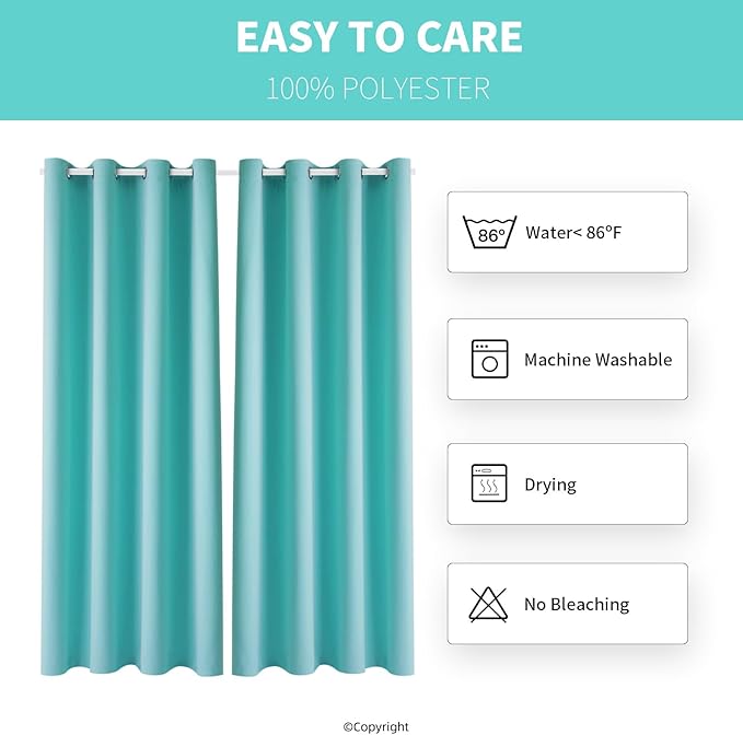 Outdoor Indoor Curtains W52 x L108 - Image 7