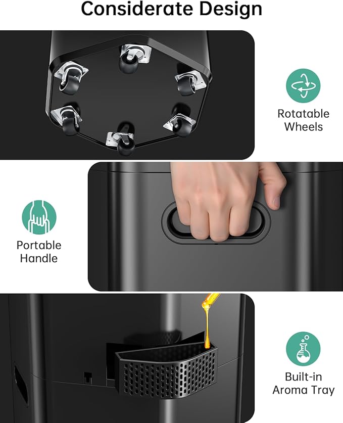 5Gal Humidifiers for Bedroom Large Room up to 2800ft², APP/Remote Control - Image 9