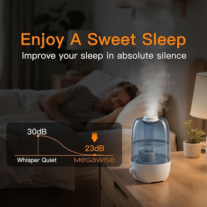 MEGAWISE Humidifier for Kid bedroom - Image 4