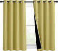 NICETOWN 100% Blackout Blinds, 46 inches x 45 inches, Laundry Room Decor Window by NICETOWN