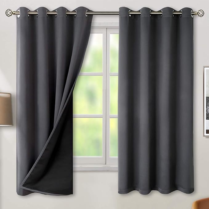 BGment Thermal Insulated 100% Blackout Curtains by BGment