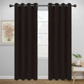 Easy-Going Blackout Curtains for Bedroom, Solid Thermal Insulated Grommet and by Easy-Going
