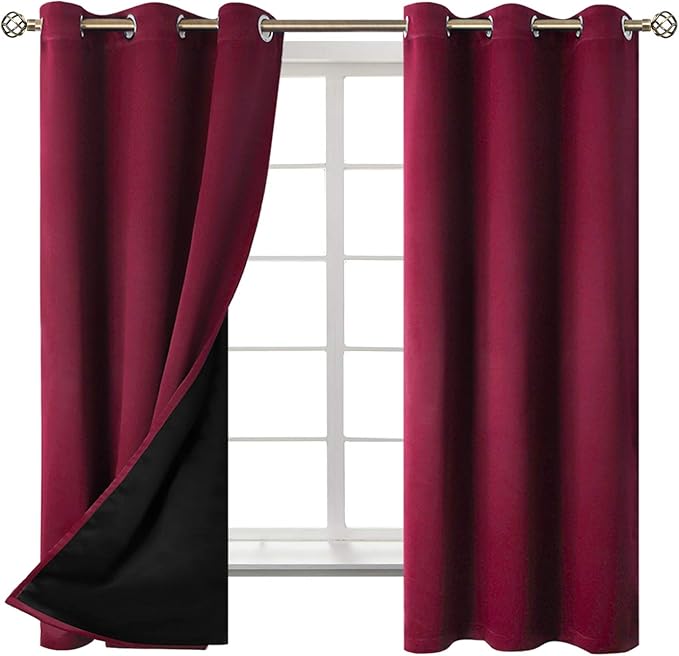 BGment Thermal Insulated 100% Blackout Curtains - Image 8