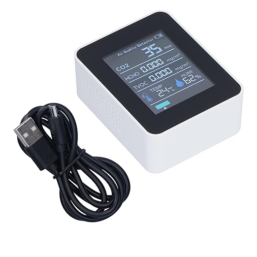 Air Quality Monitor Real Time Smart Display by EIMSOAH