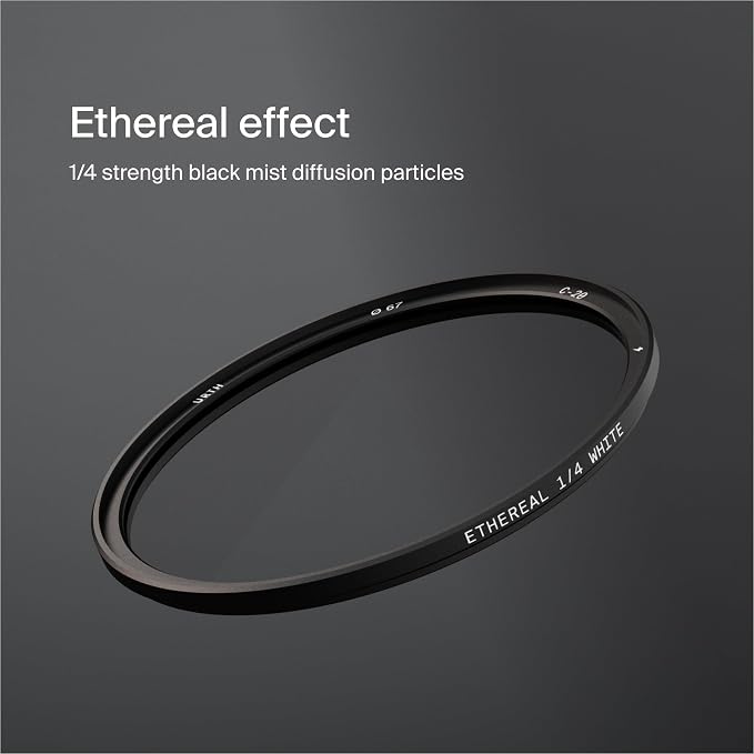 Urth 67mm Magnetic Ethereal White Mist ¼ Diffusion Lens Filter — Cinematic - Image 2