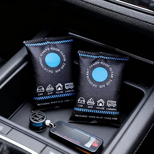 5-Pack Reusable Dehumidifier Bags, 100g Rechargeable Desiccant Packs - Image 7