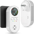 5-in-1 Carbon Monoxide Detectors, Natural Gas Leak Detector, Plug-in & Battery by VilfeLLC