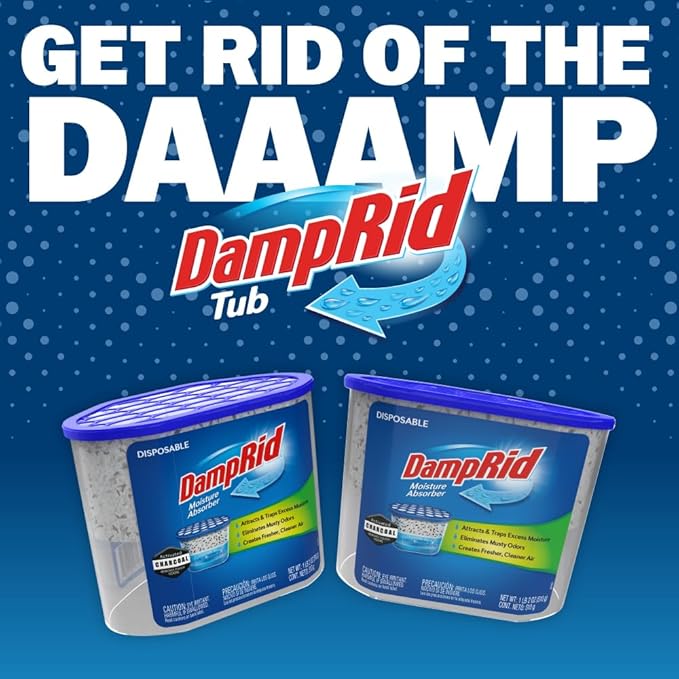 DampRid Fragrance Free Disposable Moisture Absorber - Image 8