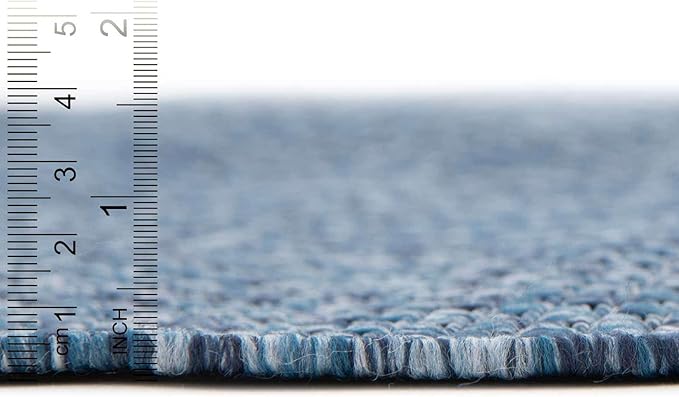 Unique Loom Outdoor Solid Collection Area Rug - Image 3