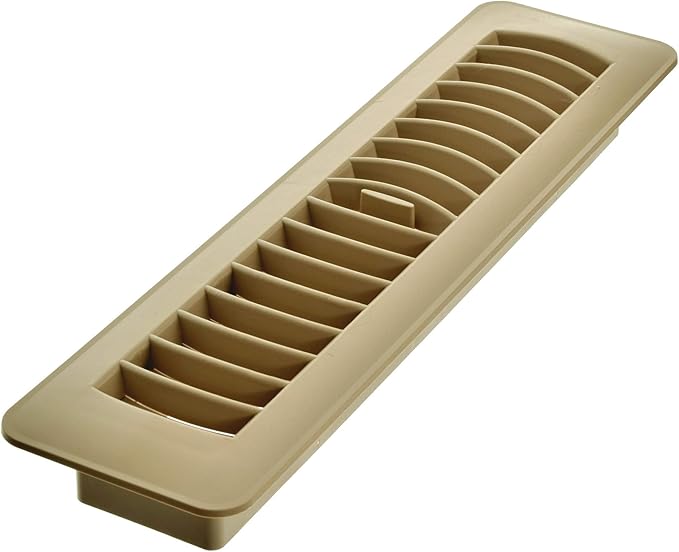 Imperial Manufacturing RG1453 Louvered Plastic Floor Register by Imperial