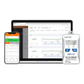 Elitech 4G Reusable Real-time Temperature Humidity Data Logger by Elitech