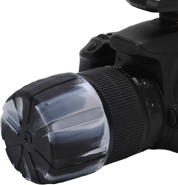 Buachois SLR Camera Silicone Lens Protective Cover, 65-110mm Universal SLR - Image 6