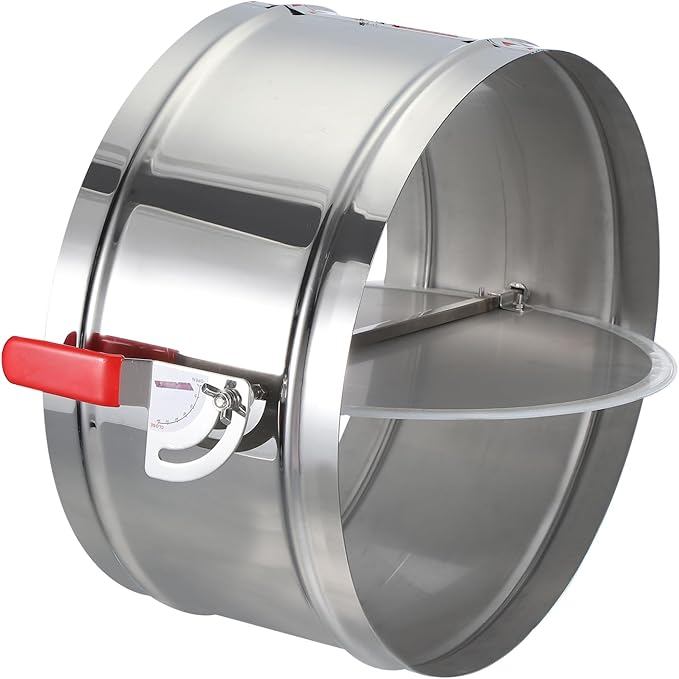 PATIKIL HVAC Duct Manual Volume Backdraft Damper, 14 Inch, Airflow Ducting by PATIKIL
