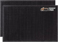 GORILLA GRIP Front Door Mat, 35x23 Black, Indoor Outdoor Ultra Absorbent by GorillaGrip