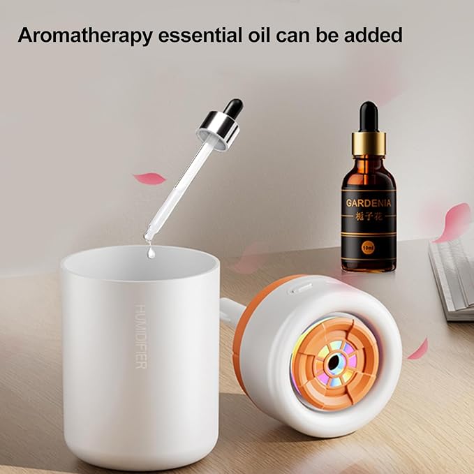 Mini Humidifier, USB Personal Desktop Humidifier - Image 4