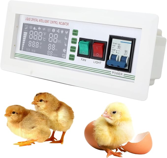 XM‑18SD Egg Incubator Controller Large-Screen 5 Modes Intelligent Temperature by Tissting