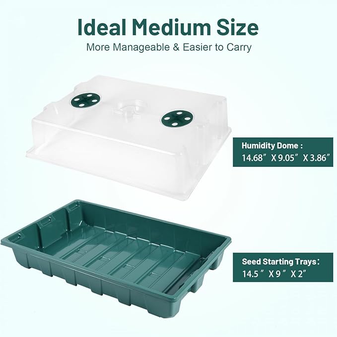 YoleShy 5 Packs Seed Starter Tray - Image 2