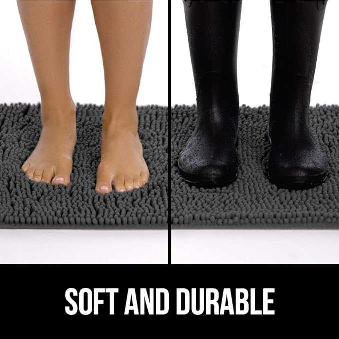 GORILLA GRIP SOAKSTOPPER Dog Door Mat, 36x24 Machine Washable Rug Absorbent - Image 2