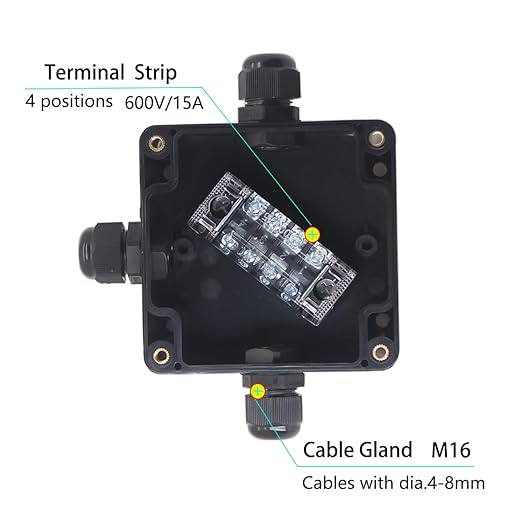 Watertight Junction Box, IP67 Waterproof Electrical Project Box - Image 2