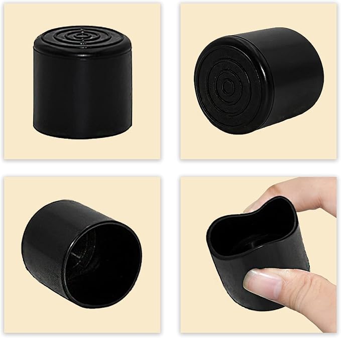 Flyshop 1-1/4", 32 mm, Patio Round Chair Leg Caps, Furniture Table Feet Covers - Image 5