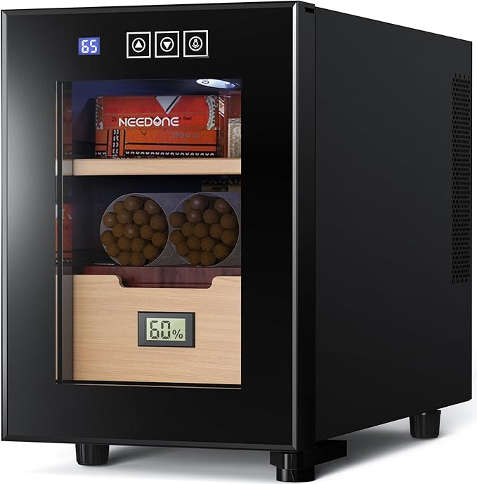 NEEDONE Humidor 16L with Cooling and Heating Temperature Control System by NEEDONE