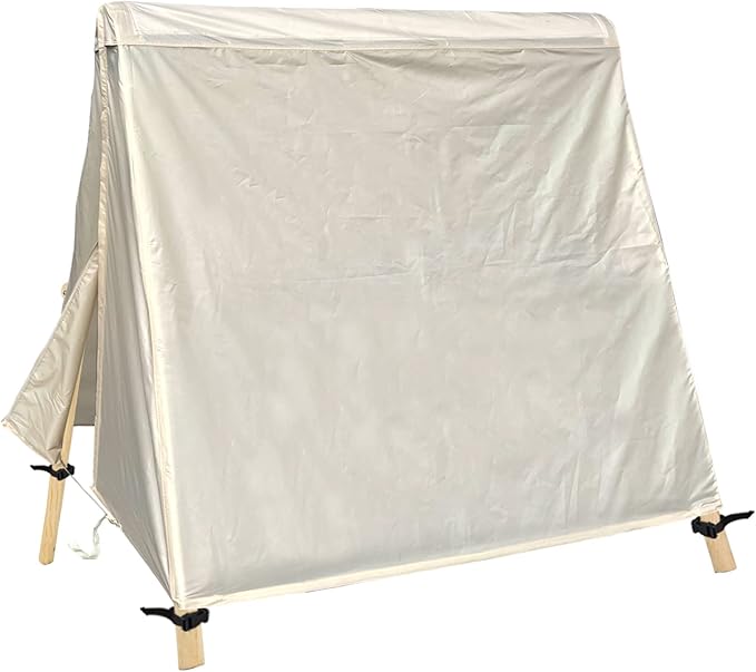 Patio Swing Cover A-Frame Swing Covers Waterproof 3 Seat UV Resistant Weather by SlanArrow