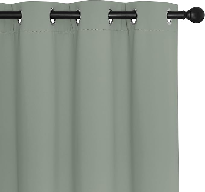 NICETOWN Blackout Drapery Curtain Panel 90 inches Long - Image 7