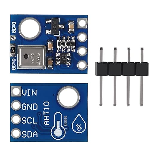 DIANN 6pcs AHT10 Temperature and Humidity Sensor Module High Precision I2C - Image 2