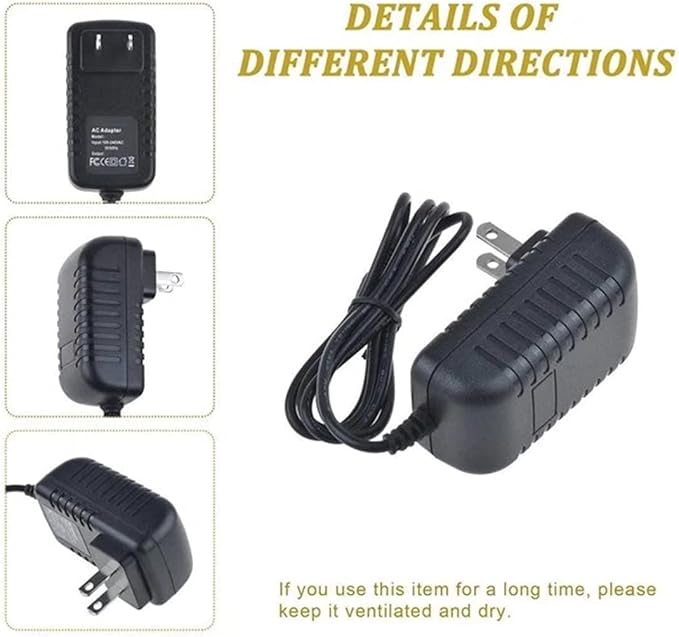 Compatible Adapter Replacement for Dickson:R157 12V Temp/Humidity Data Logger - Image 4