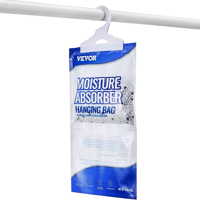 VEVOR Hanging Moisture Absorber, 9.3 oz Hanging Closet Dehumidifier Bags - Image 12
