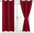 Hiasan Short Blackout Curtains for Bedroom by Hiasan