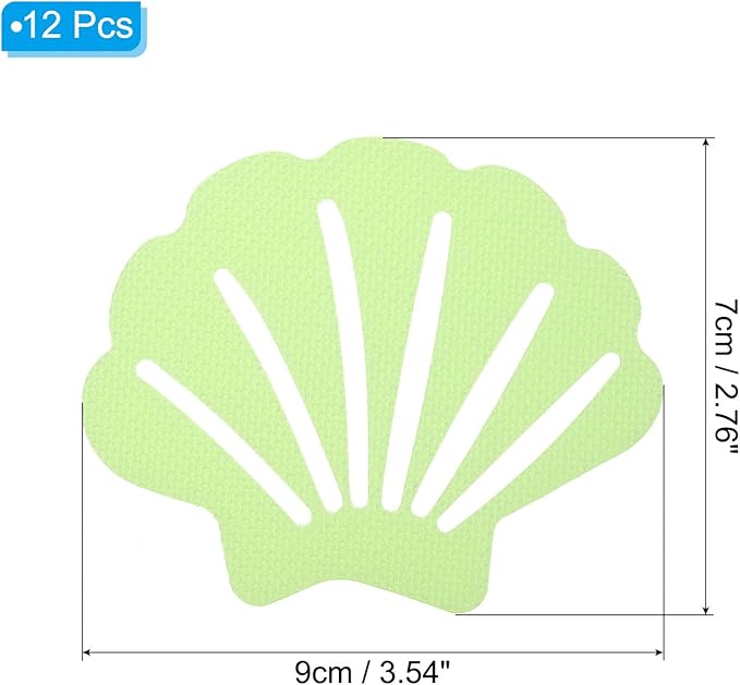 PATIKIL 12 Pcs Non Slip Bathtub Stickers, Anti Slip Shower Stickers Bathroom - Image 2
