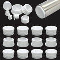1-1/4" Plastic Hole Plugs White -Round Chair Leg Caps, Flush Mount Pipe Plugs by EASYEAH