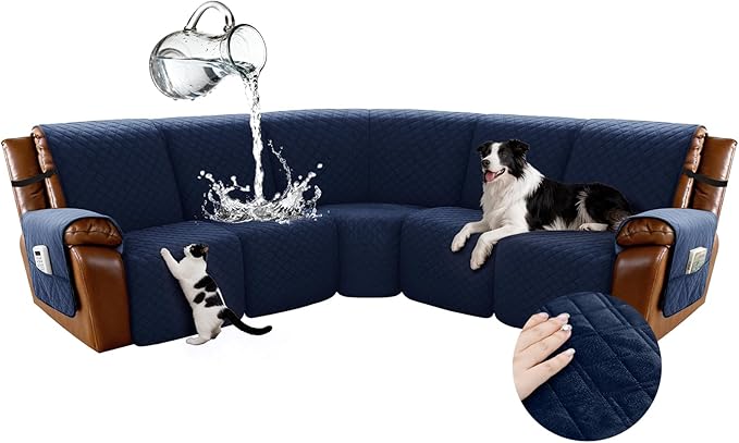 Arfntevss Waterproof Recliner Sectional Couch Covers by Arfntevss