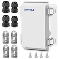 Waterproof Outdoor Project ABS Plastic Junction Box IP67 Weatherproof Dustproof by XINYIELE