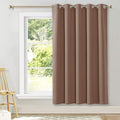 NICETOWN Vertical Blinds for Sling Door, Grommet Top Blackout Window Curtains by NICETOWN