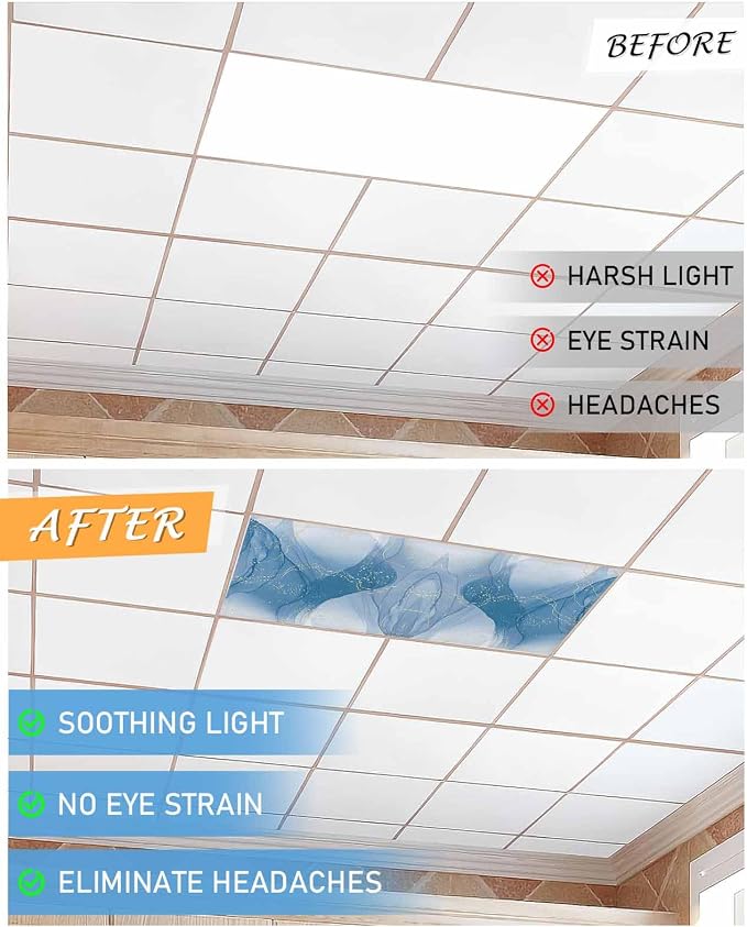 4 Pack Fluorescent Light Covers - Image 3