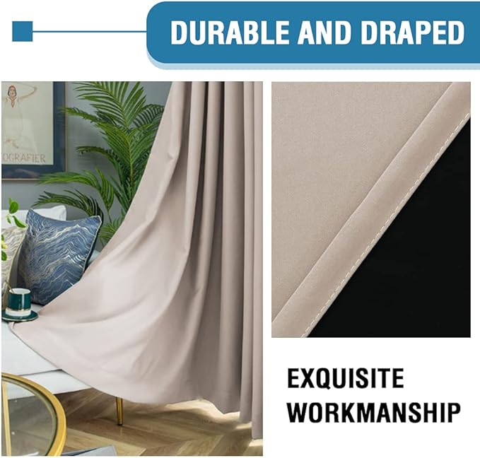 H.VERSAILTEX 100% Blackout Curtains - Image 7
