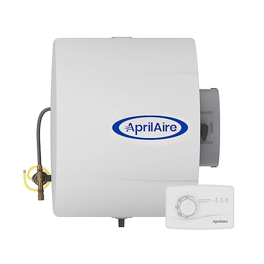 AprilAire 400M Whole-House Humidifier, Manual Water Saver Furnace Humidifier by AprilAire