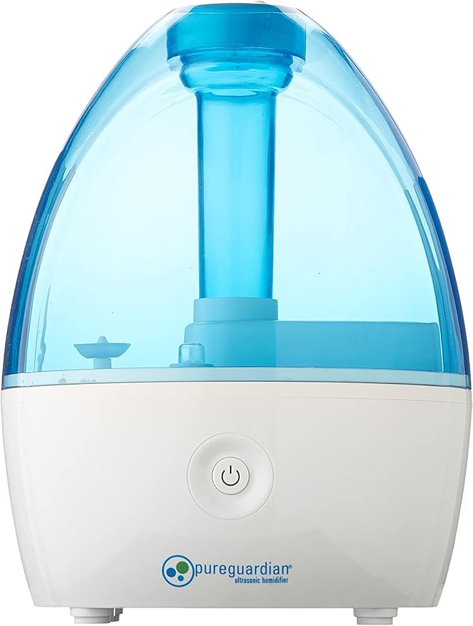 Pure Guardian H910BL Ultrasonic Cool Mist Humidifier, 14 Hrs. Run Time by PureGuardian