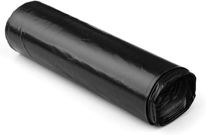 Plastic Sheeting Roll 4 MIL Black by RolyPoly