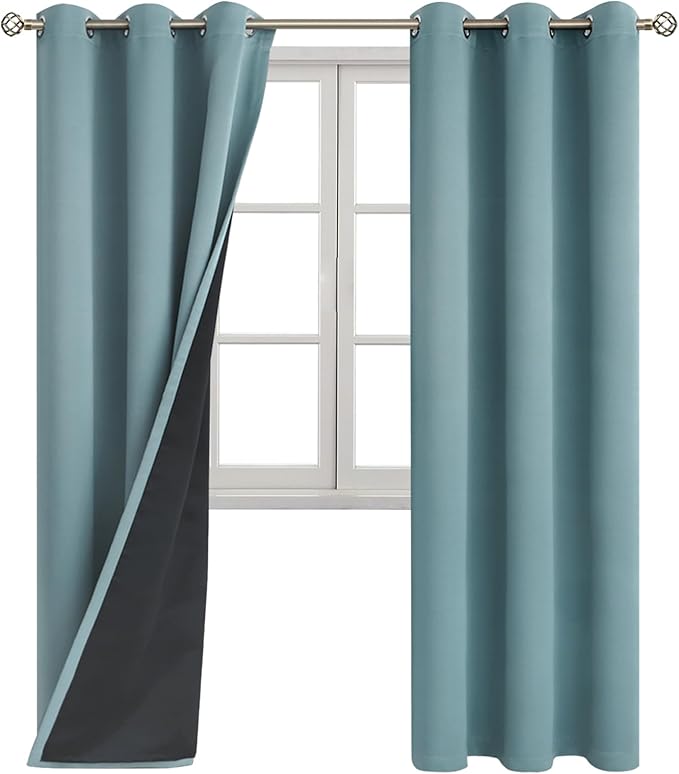 BGment Thermal Insulated 100% Blackout Curtains - Image 8