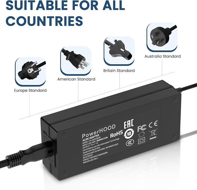 24V AC Adapter Compatible with DAYETTE AP301 AP302 AP401 AP405 H14 HEPA Air - Image 3