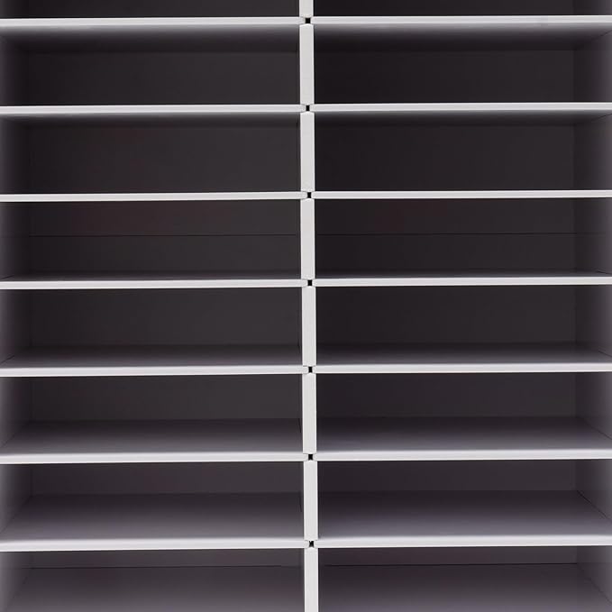 Literature Organizers 24/36Slots Mail Sorter Compartment Files Rack File - Image 6