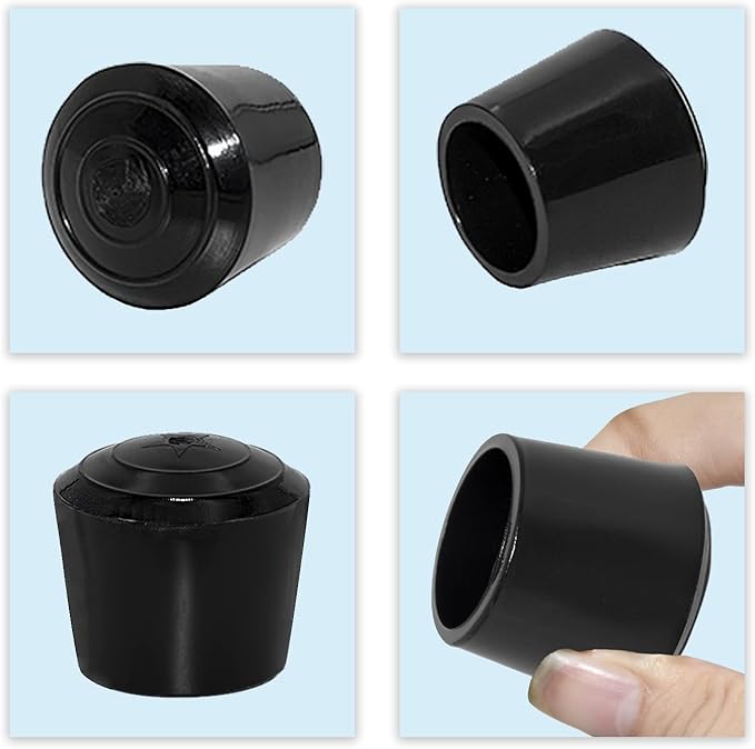 Flyshop 1-1/4", 32 mm Chair Leg Caps Furniture Table Covers Floor Protectors - Image 5